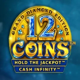 Slots logo of 12 Coins Grand Diamond Edition from Wazdan at Ringospin Casino