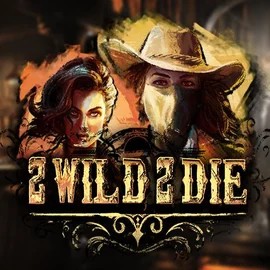 2 Wild 2 Die slot logo by Hacksaw Gaming at Ringospin Casino