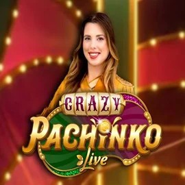 Live Casino logo of Crazy Pachinko from Evolution at Ringospin Casino