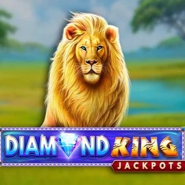 Diamond King Jackpots slot visual from SpinPlay Games available on ringosspin.it
