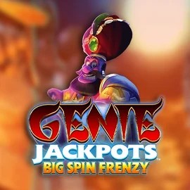 Genie Jackpots: Big Spin Frenzy logo by Blueprint Gaming at Ringospin Casino
