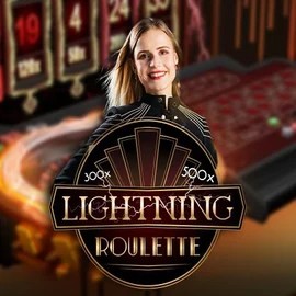 Lightning Roulette logo – Live Casino by Evolution at Ringospin Casino