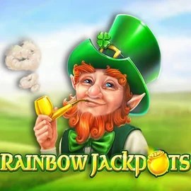 Rainbow Jackpots slot visual from Red Tiger Gaming available on ringosspin.it