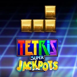 Jackpots logo of Tetris Super Jackpots from WMS at Ringospin Casino